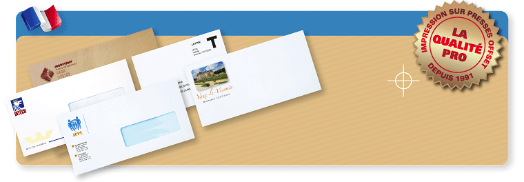 Quel format d'enveloppe utiliser pour quel courrier ?